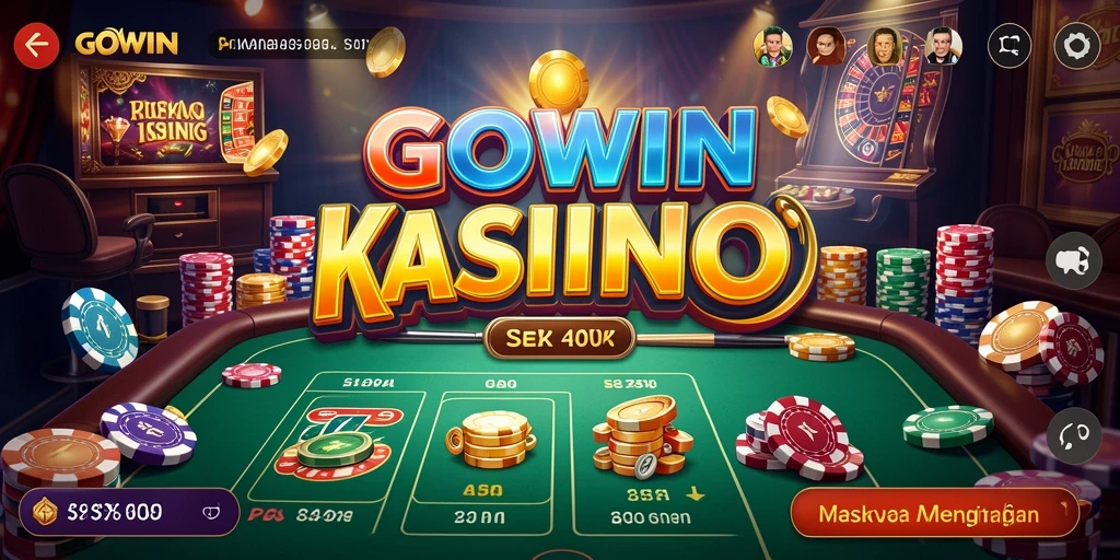 Tampilan gameplay GOWIN yang menarik dan penuh aksi.