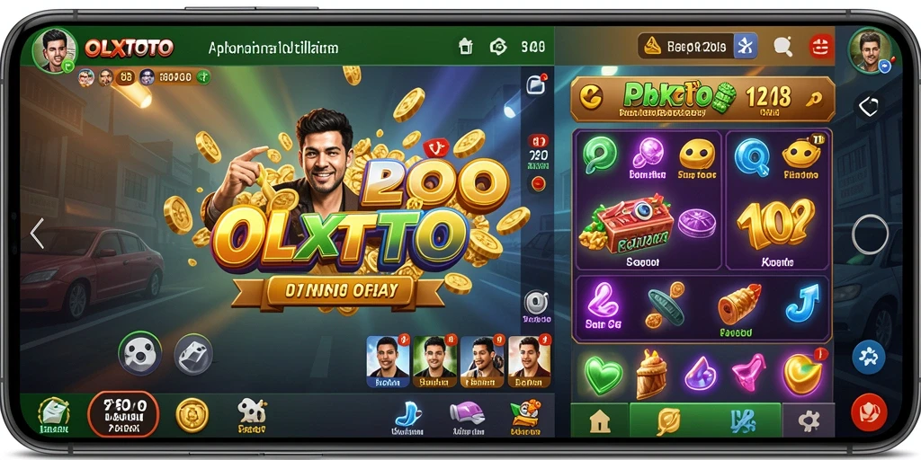 Tampilan antarmuka OLXTOTO yang menarik dan fungsional.