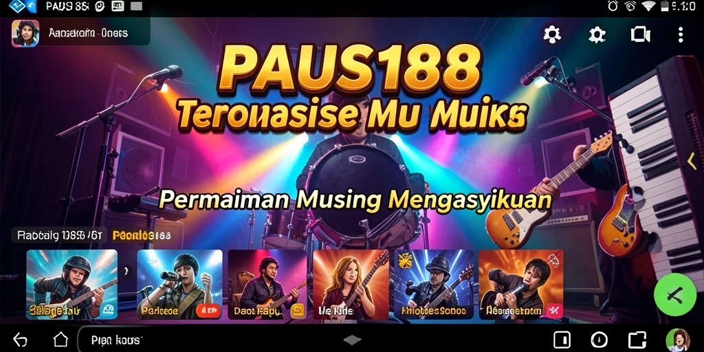 Tampilan gameplay PAUS188 yang penuh warna dan interaktif.