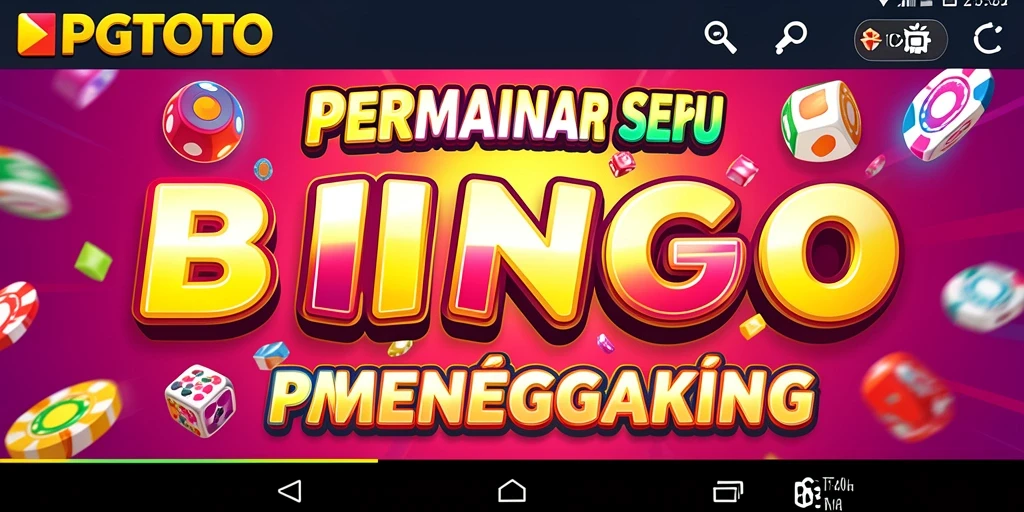 Tampilan gameplay PGTOTO saat bermain Bingo secara online.