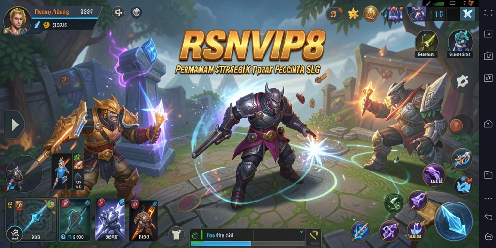Screenshot gameplay RSNVIP8 menampilkan strategi dan tindakan yang mendebarkan.