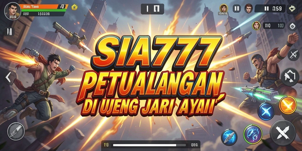 Tangkapan layar menunjukkan aksi mendebarkan dalam SIA777 saat pertempuran sengit.